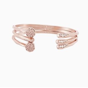 Kendra Scott Blake Rose Gold Bangle Set
